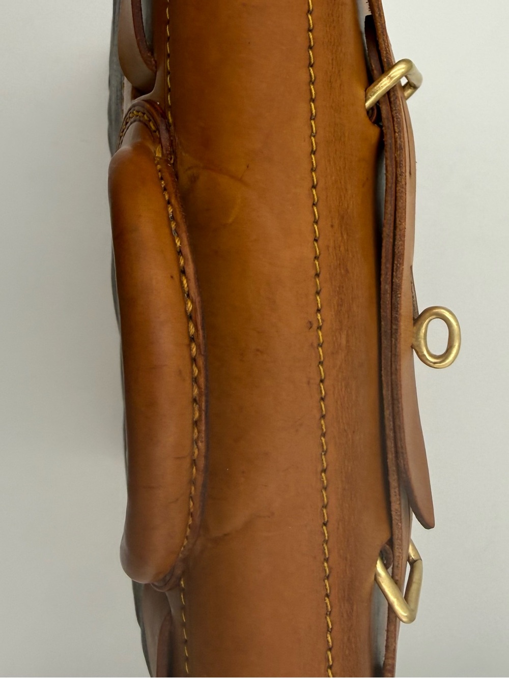 LOUIS VUITTON 1854 PARIS • STEAMER 35 BAG • Made in FRANCE - Picture 9 of 16